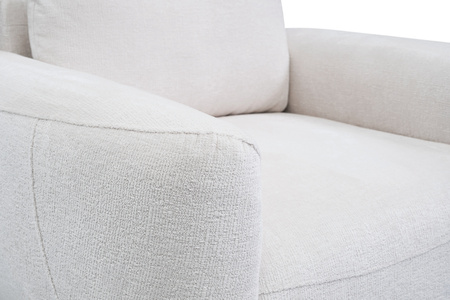 Nowoczesny fotel Coen elegancja komfort drewniane nóżki