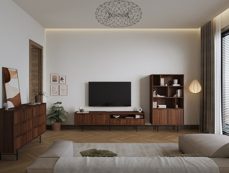 Komoda kolekcja Marlow 2D2S 150cm nowoczesna do salonu 2 wybarwienia