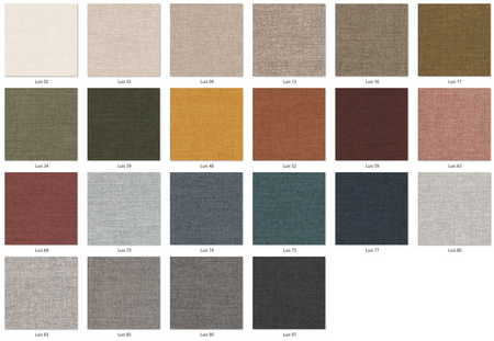 Eleganckie krzesło Caugé z litego drewna nowoczesny design tapicerowane oparcie w opcji