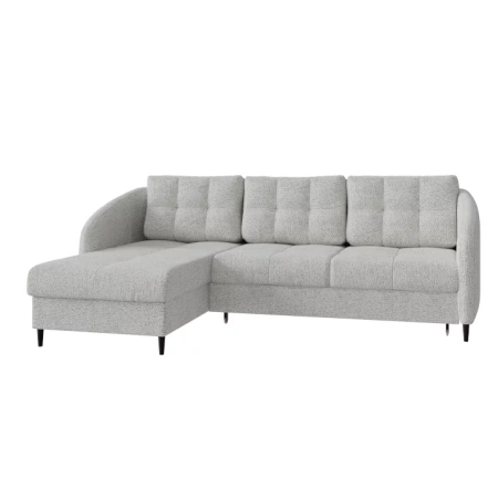 Rozkładany narożnik Fall z funkcją spania i pojemnikiem L-kształtny