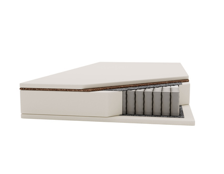 Dwustronny materac pocket 200x200 wysokość 19 cm z pokrowcem w kilku wersjach