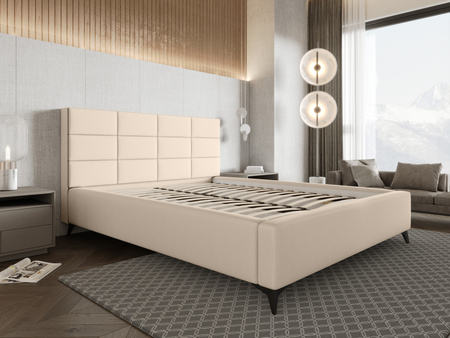 Łóżko tapicerowane Alaro z pojemnikiem dostępne w 5 wymiarach