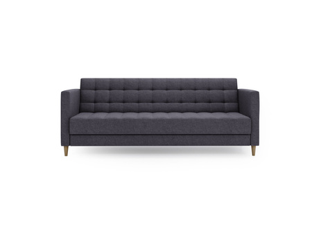 Rozkładana sofa Arven z drewnianymi nóżkami