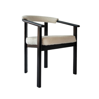 Luksusowe krzesło Limare konstrukcja z litego drewna