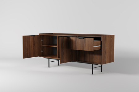 Komoda kolekcja Marlow 2D2S 150cm nowoczesna do salonu 2 wybarwienia