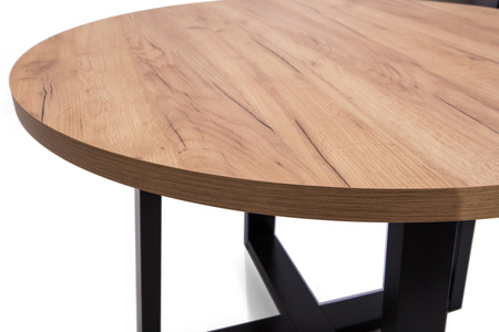 Ekskluzywny okrągły stół Ormes rozkładany średnica 90 cm 3 wersje opcja wykonania na wymiar