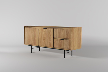 Komoda kolekcja Marlow 2D2S 150cm nowoczesna do salonu 2 wybarwienia