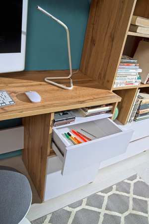 Regał z otwartymi półkami kolekcja Maestro