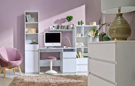 Regał z otwartymi półkami kolekcja Maestro