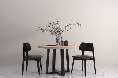 Ekskluzywny okrągły stół Ormes rozkładany średnica 90 cm 3 wersje opcja wykonania na wymiar