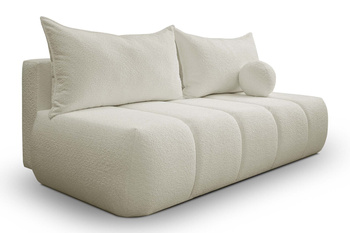 Nowoczesna rozkładana sofa Mirage z pojemnikiem i funkcją spania poduszki w zestawie