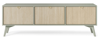 Szafka RTV w skandynawskim stylu dostępna w 2 kolorach kolekcja Idaho